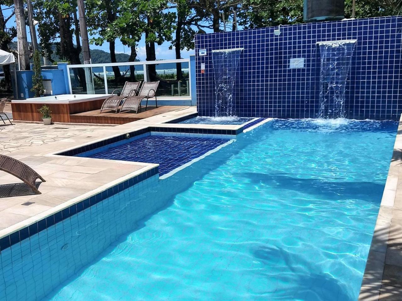 Pousada Vistazul - Piscina Climatizada - Pe Na Areia Bertioga Exteriér fotografie