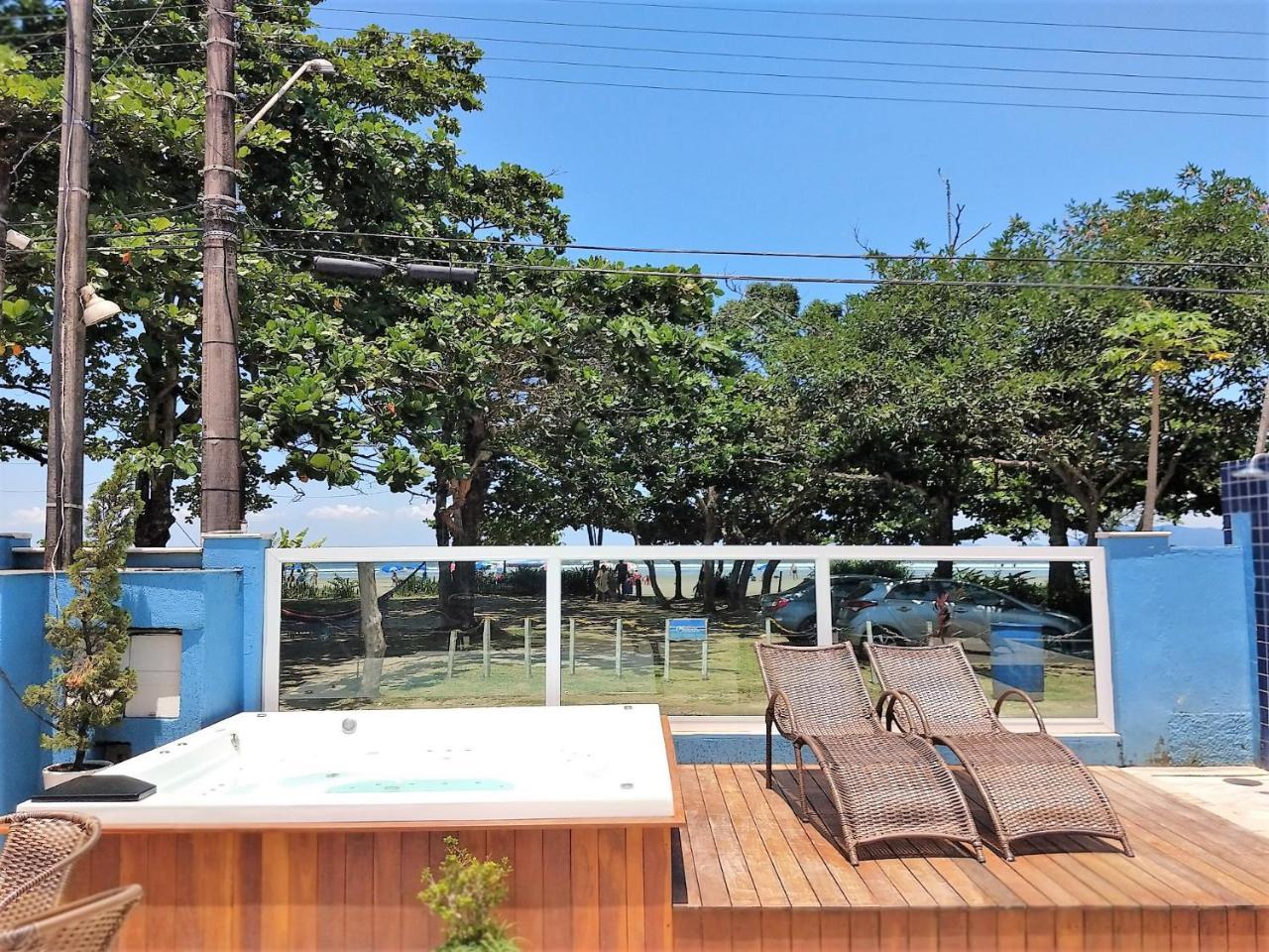 Pousada Vistazul - Piscina Climatizada - Pe Na Areia Bertioga Exteriér fotografie